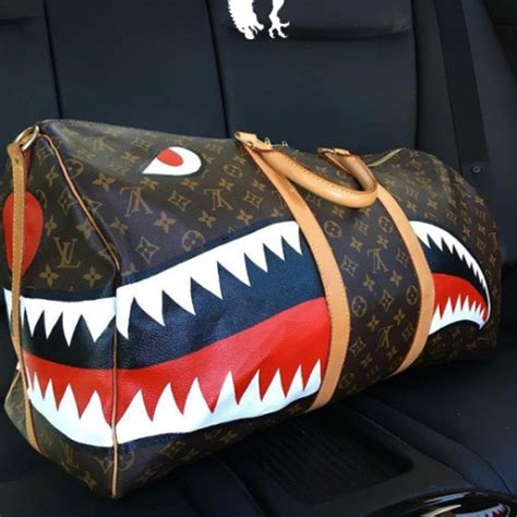 louis vuitton x bape|louis vuitton duffle bag suitcase.